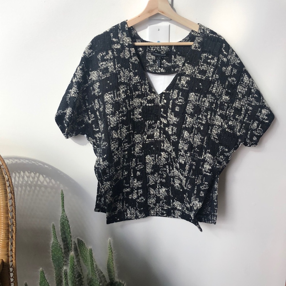 Marissa Webb Resort Collection V Neck Top